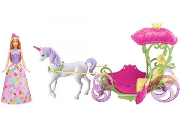 Barbie Dreamtopia Carruagem com Princesa - com Acessórios Mattel