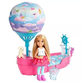 Barbie Dreamtopia - Chelsea com Barco Balão - Mattel