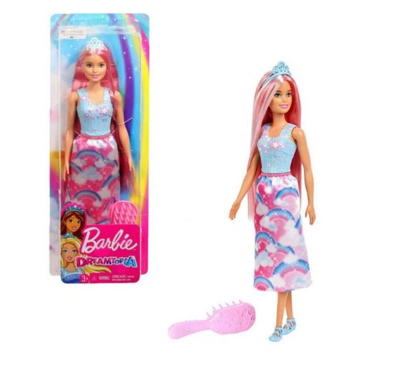 Barbie Dreamtopia - Penteados Mágicos Mattel - FXR94