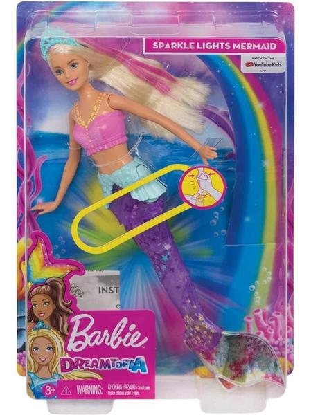 Barbie Dreamtopia Sereia Luzes Mattel