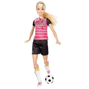 Barbie Esportistas - JOGADORA DE FUTEBOL Mattel