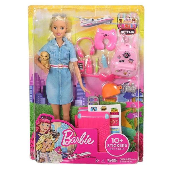 Barbie Explorar e Descobrir Barbie Viajante - Mattel
