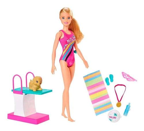 Barbie Explorar e Descobrir Nadadora - Mattel