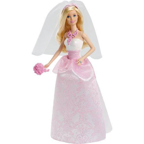 Tudo sobre 'Barbie Fairy Noiva Cff37 Mattel'