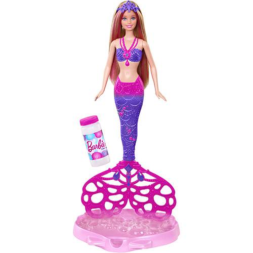 Tudo sobre 'Barbie Fairy Sereia Bolhas Mágicas - Mattel'