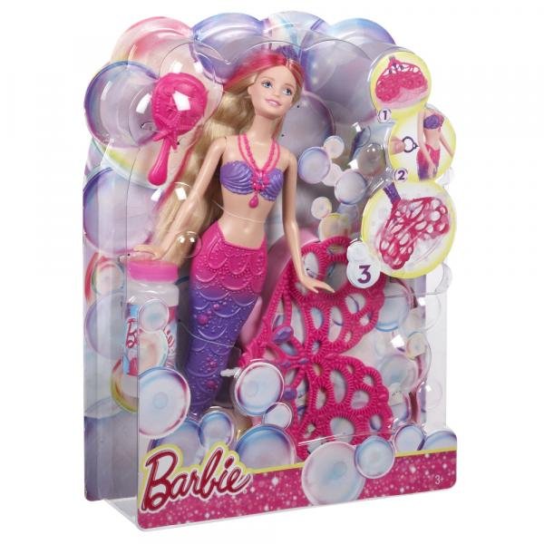 Barbie - Fairy Sereia Bolhas Mágicas - Mattel