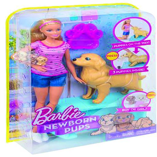 Barbie Familia Filhotinhos Recem Nascidos - Mattel