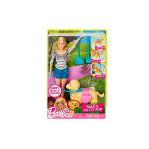 Barbie Família Passeio com Cachorrinho - Mattel