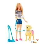 Barbie Família Passeio Com Cachorrinho - Mattel