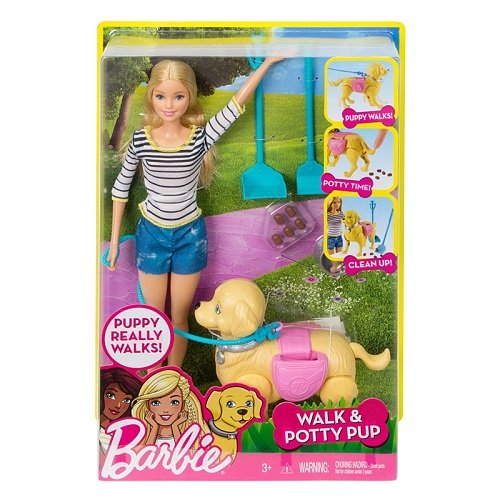 Barbie Familia Passeio com o Cachorrinho Mattel DYH16/DWJ68