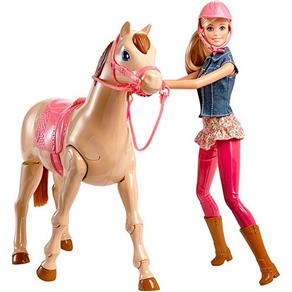 Barbie Family - Boneca com Cavalo - Mattel