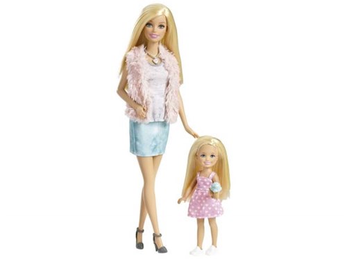 Barbie Family Dupla 3 e Demais Chelsea - com Acessórios Mattel