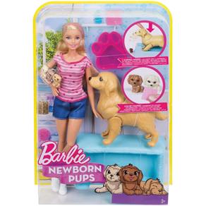 Barbie Family Filhotinhos Recem Nasc Mattel