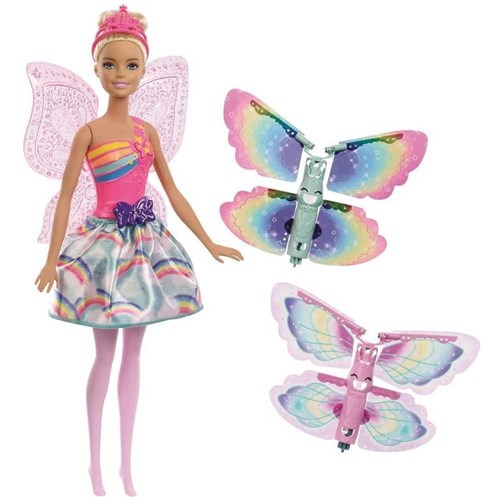 Barbie Fan Barbie Fada Asas Voadoras