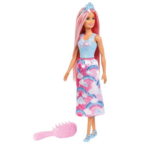 Barbie Fan Penteados Mágicos - Mattel