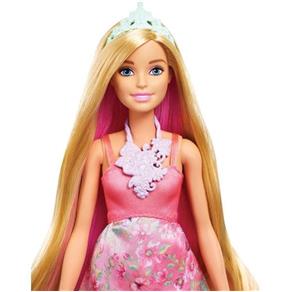 Barbie Fan Princesa Cabelos Coloridos Mattel
