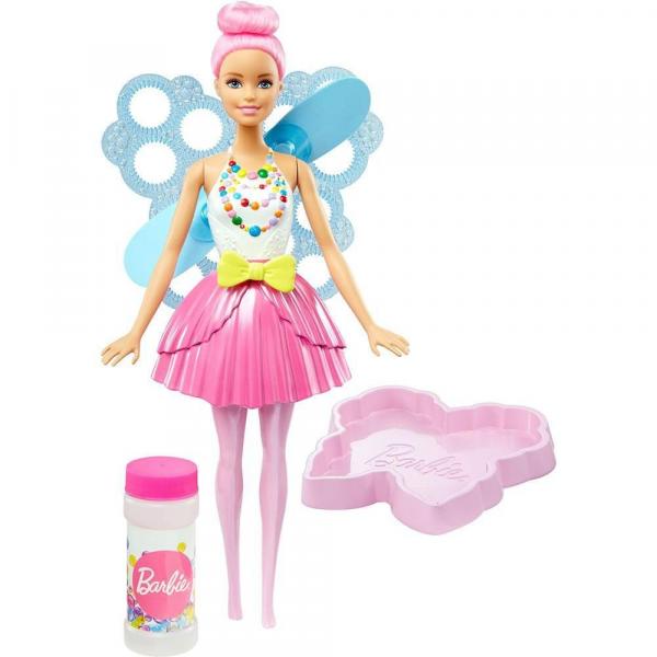 Barbie Fantasia Fada Bolhas Magica Mattel