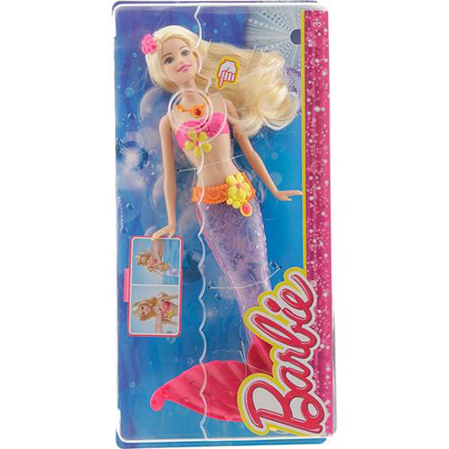 Tudo sobre 'Barbie Fantasia Sereia Luz e Brilho - Mattel'
