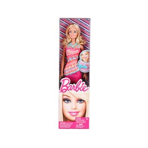 Barbie Fashion And Beauty com Anel Menina Azul - Mattel