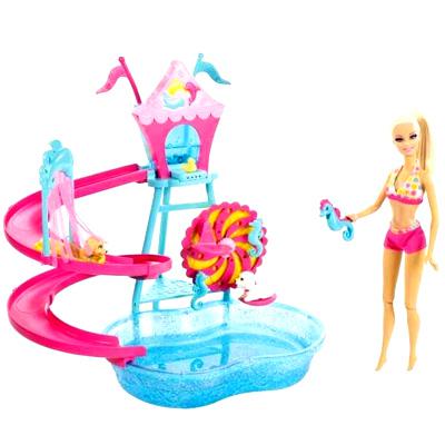 Barbie Fashion Parque Aquático dos Bichinhos - Mattel - Barbie