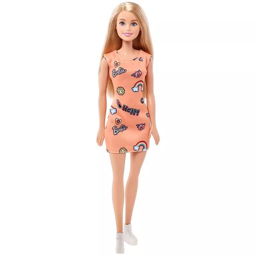 Barbie Fashionista Vestido Laranja - Mattel