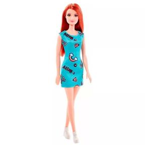 Barbie Fashionista Vestido Ruiva Mattel