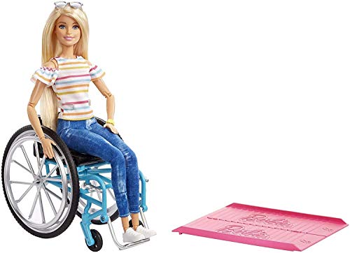 Barbie Fashionistas Cadeira de Rodas Ggl22 Mattel