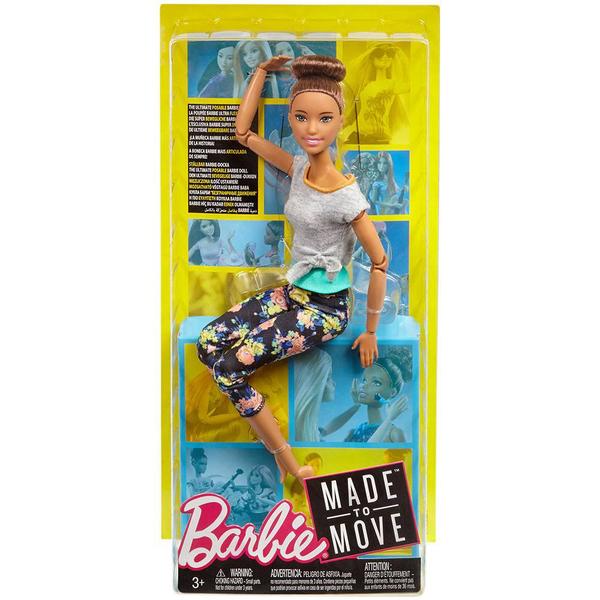Barbie - Feita para Mexer Morena - Mattel FTG80/FTG82