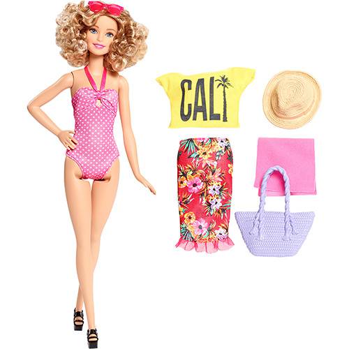 Barbie Férias de Verão Rosa - Mattel