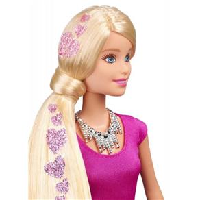 Barbie Glitter no Cabelo Mattel