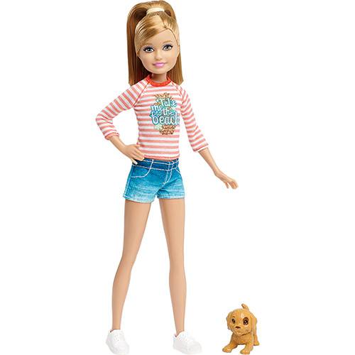 🏷️【Tudo Sobre】→ Barbie Irmãs com Pets Stacie - Mattel