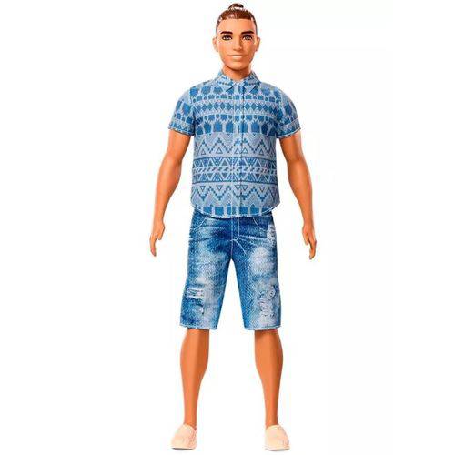 Tudo sobre 'Barbie Ken Fashionista Jeans - DWK44/5 - Mattel'