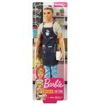 Barbie Ken Fashionista Profissões Barista Fxp03