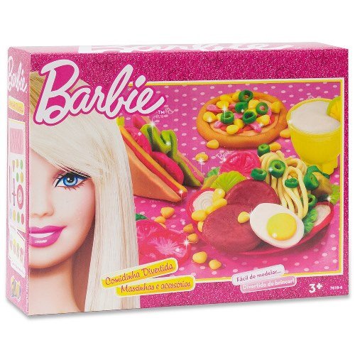 Barbie Massinha Comidinha Divertida FUN 7619-6