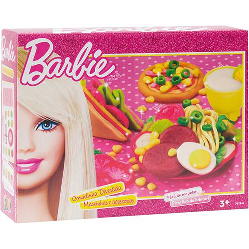 Tudo sobre 'Barbie Massinha Comidinha Divertida - Fun'