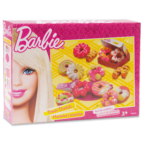 Barbie Massinha Donuts Divertido Fun Divirta se