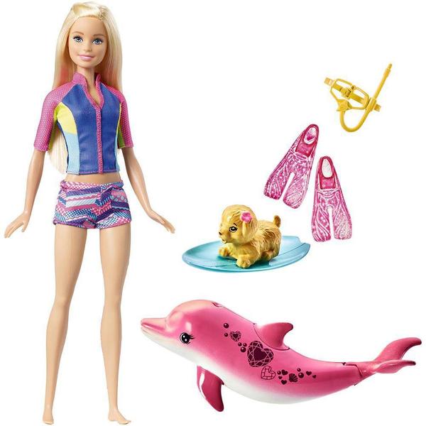 Barbie Mergulhando com Bichinhos - FBD63 - Mattel