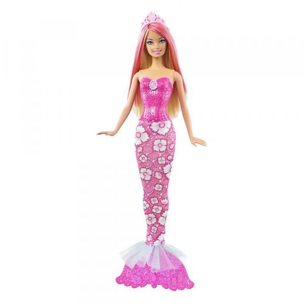 Barbie Mix And Match Fada Sereia Barbie Rosa - Mattel - Barbie