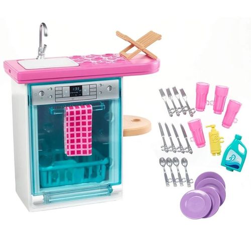 Barbie Móveis Básicos Lava Louças - Fxg41 - Mattel