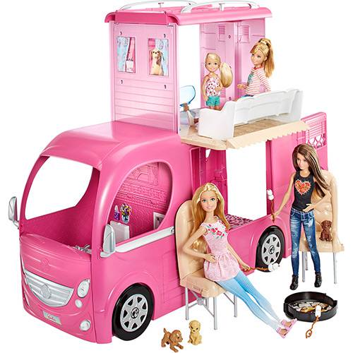 Tudo sobre 'Barbie Novo Mega Trailer - Mattel'
