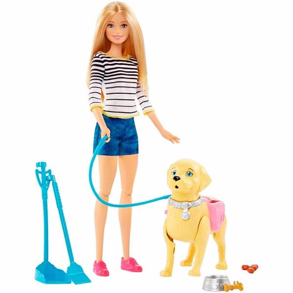 Barbie Passeio com o Cachorrinho - Mattel