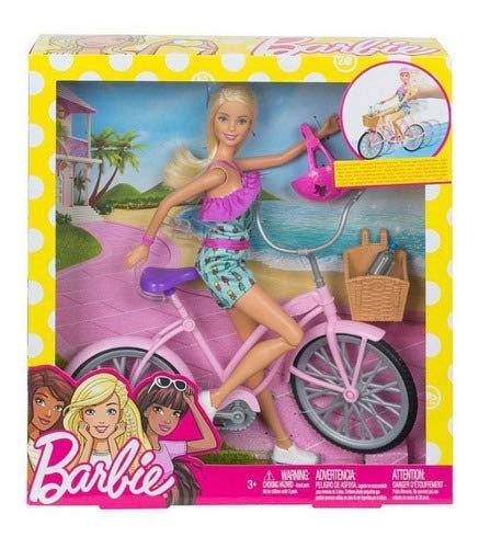 Barbie Passeio de Bicicleta Mattel - Ftv96