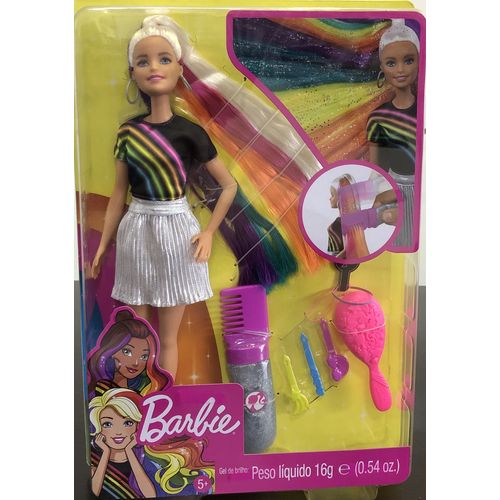 Barbie Penteados de Arco Iris Mattel