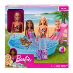Barbie Piscina Chique com Boneca Mattel GHL91