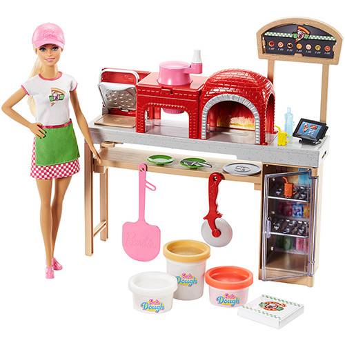 Tudo sobre 'Barbie Pizzaiola Fhr09 - Mattel'