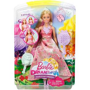Barbie Princesa Cabelos Coloridos Mattel