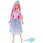 Barbie Princesa Cabelos Longos Azul Mattel