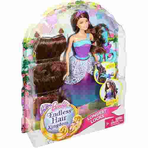 Barbie Princesa Corte Encantado Lilás Dkm21 - Mattel