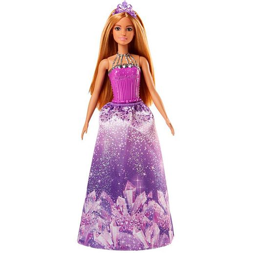 Tudo sobre 'Barbie Princesa Dreamtopia Tiara Roxa - Mattel'