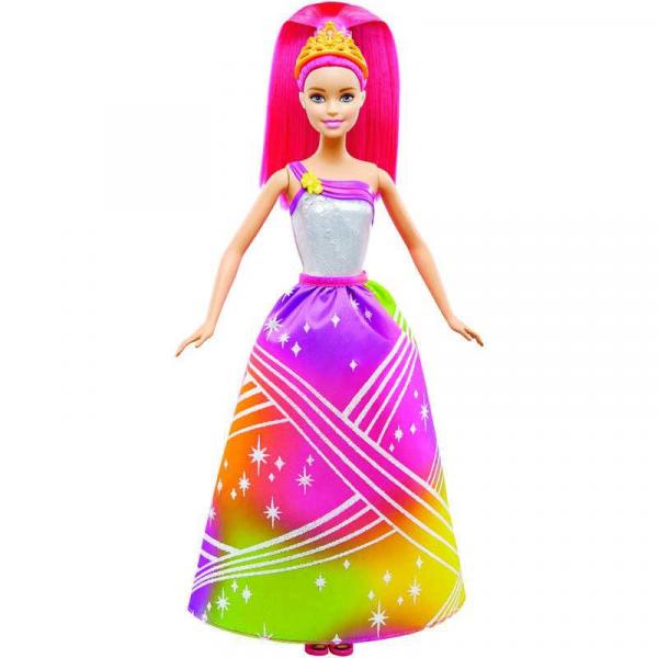 Barbie Princesa Luzes Arco Íris - Mattel DPP90
